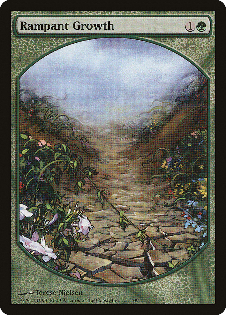 Rampant Growth (P09-007) - Magic Player Rewards 2009 - Premium MTG Single from Wizards of the Coast - Just $7.41! Shop now at Game Crave Tournament Store