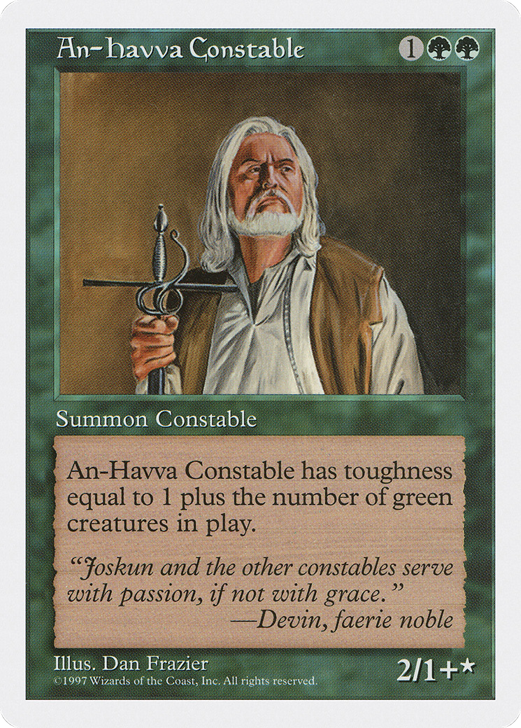 An-Havva Constable (5ED-277) - Fifth Edition - Premium MTG Single from Wizards of the Coast - Just $0.25! Shop now at Game Crave Tournament Store