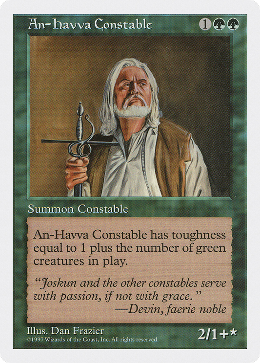 An-Havva Constable (5ED-277) - Fifth Edition - Premium MTG Single from Wizards of the Coast - Just $0.25! Shop now at Game Crave Tournament Store