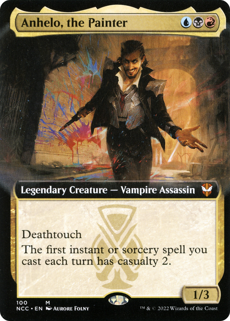 Anhelo, the Painter (NCC-100) - New Capenna Commander: (Extended Art) Foil - Premium MTG Single from Wizards of the Coast - Just $0.37! Shop now at Game Crave Tournament Store