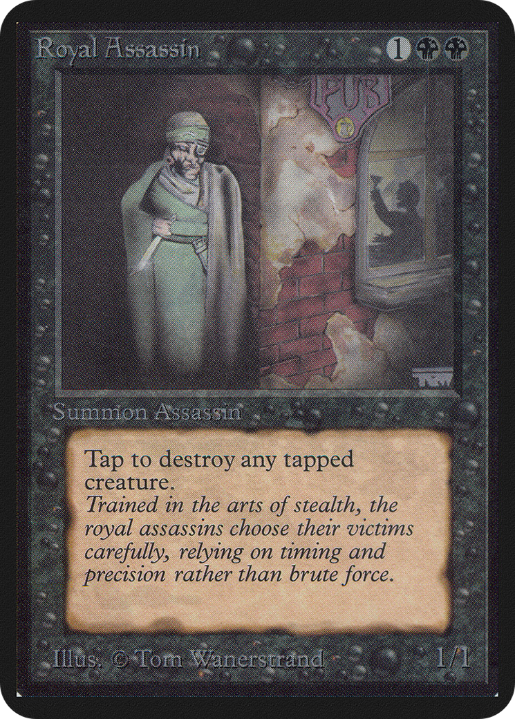 Royal Assassin (LEA-123) - Limited Edition Alpha - Premium MTG Single from Wizards of the Coast - Just $0! Shop now at Game Crave Tournament Store