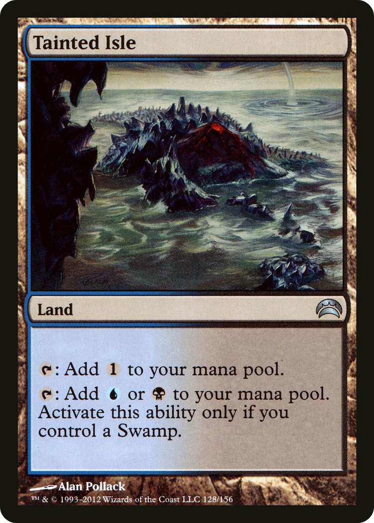 Tainted Isle (PC2-128) - Planechase 2012 - Premium MTG Single from Wizards of the Coast - Just $2.98! Shop now at Game Crave Tournament Store