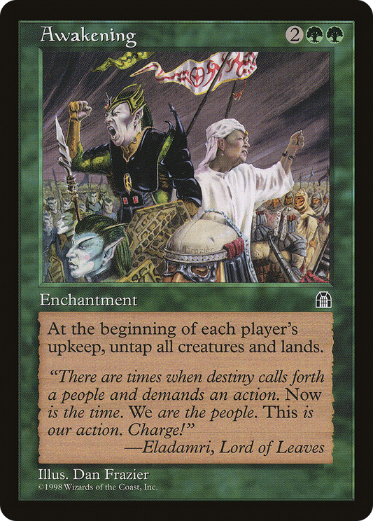 Awakening (STH-101) - Stronghold - Premium MTG Single from Wizards of the Coast - Just $4.94! Shop now at Game Crave Tournament Store