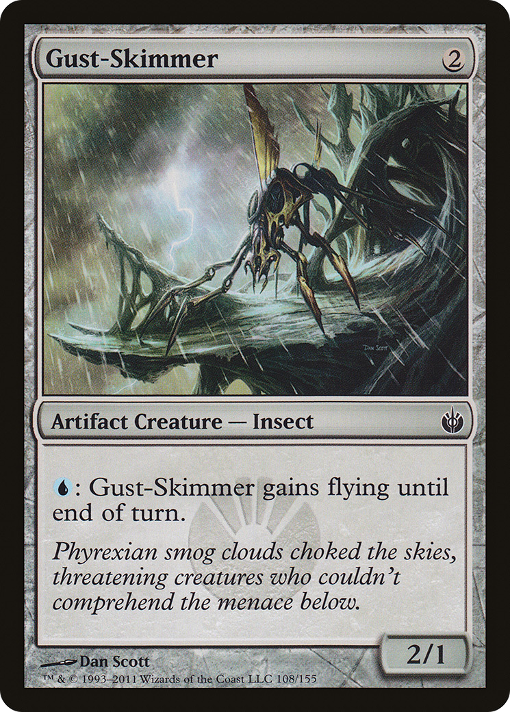 Gust-Skimmer (MBS-108) - Mirrodin Besieged Foil - Premium MTG Single from Wizards of the Coast - Just $0.25! Shop now at Game Crave Tournament Store