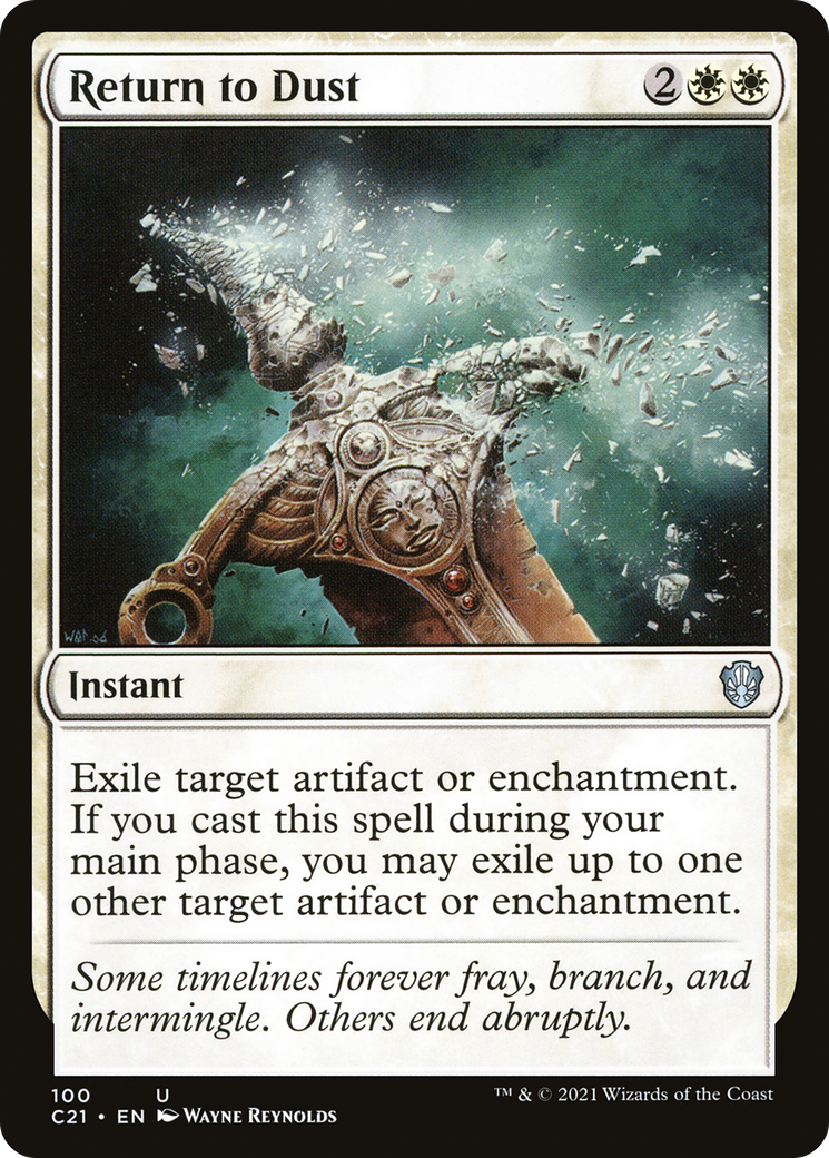Return to Dust (C21-100) - Commander 2021 - Premium MTG Single from Wizards of the Coast - Just $0.08! Shop now at Game Crave Tournament Store