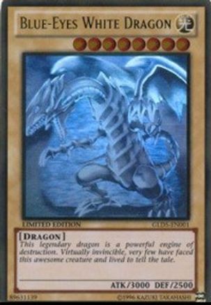 Blue-Eyes White Dragon (GLD5-EN001) - Gold Series: Haunted Mine Limited - Premium Yugioh Single from Konami - Just $50.49! Shop now at Game Crave Tournament Store