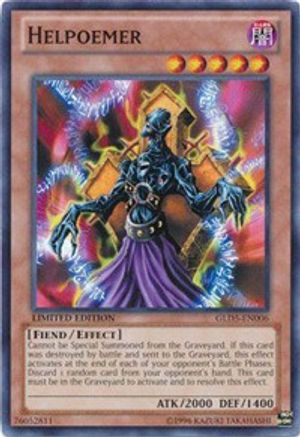 Helpoemer (GLD5-EN006) - Gold Series: Haunted Mine Limited - Premium Yugioh Single from Konami - Just $0.27! Shop now at Game Crave Tournament Store