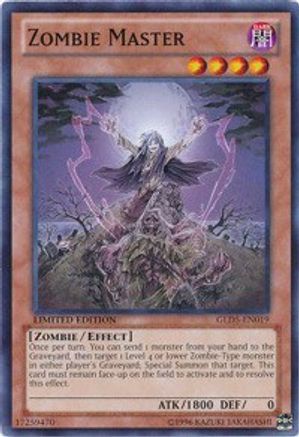 Zombie Master (GLD5-EN019) - Gold Series: Haunted Mine Limited - Premium Yugioh Single from Konami - Just $0.47! Shop now at Game Crave Tournament Store