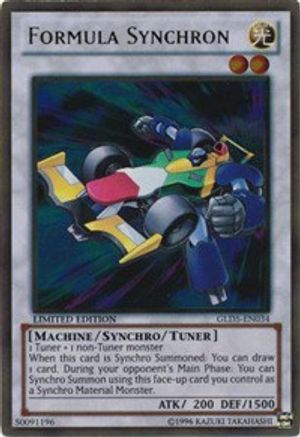 Formula Synchron (GLD5-EN034) - Gold Series: Haunted Mine Limited - Premium Yugioh Single from Konami - Just $0.76! Shop now at Game Crave Tournament Store