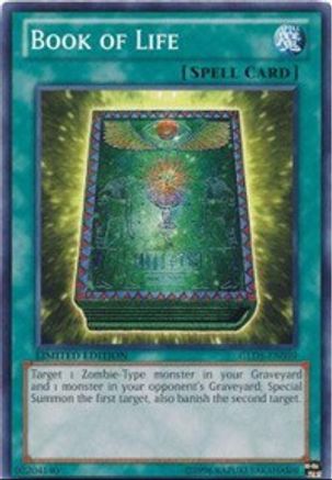 Book of Life (GLD5-EN039) - Gold Series: Haunted Mine Limited - Premium Yugioh Single from Konami - Just $0.38! Shop now at Game Crave Tournament Store