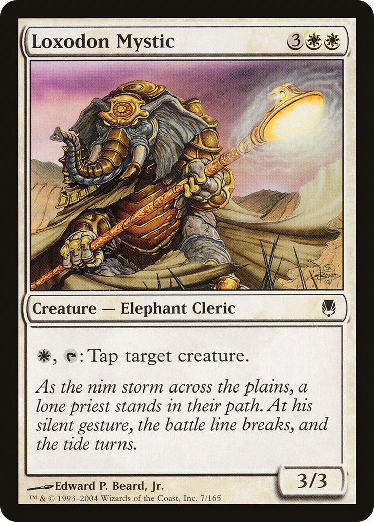 Loxodon Mystic (DST-007) - Darksteel - Premium MTG Single from Wizards of the Coast - Just $0.08! Shop now at Game Crave Tournament Store