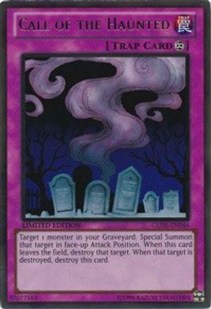 Call of the Haunted (GLD5-EN046) - Gold Series: Haunted Mine Limited - Premium Yugioh Single from Konami - Just $0.26! Shop now at Game Crave Tournament Store