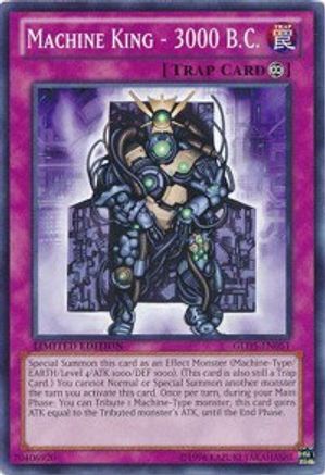 Machine King - 3000 B.C. (GLD5-EN051) - Gold Series: Haunted Mine Limited - Premium Yugioh Single from Konami - Just $0.25! Shop now at Game Crave Tournament Store