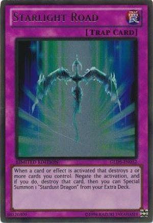 Starlight Road (GLD5-EN052) - Gold Series: Haunted Mine Limited - Premium Yugioh Single from Konami - Just $0.73! Shop now at Game Crave Tournament Store