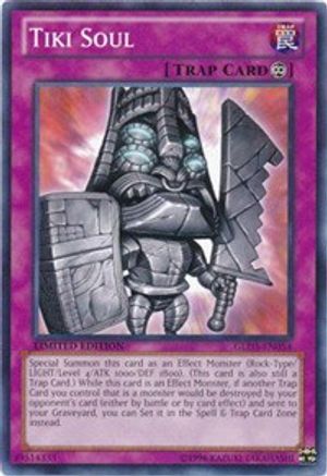 Tiki Soul (GLD5-EN054) - Gold Series: Haunted Mine Limited - Premium Yugioh Single from Konami - Just $0.08! Shop now at Game Crave Tournament Store