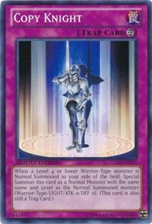 Copy Knight (GLD5-EN055) - Gold Series: Haunted Mine Limited - Premium Yugioh Single from Konami - Just $0.25! Shop now at Game Crave Tournament Store