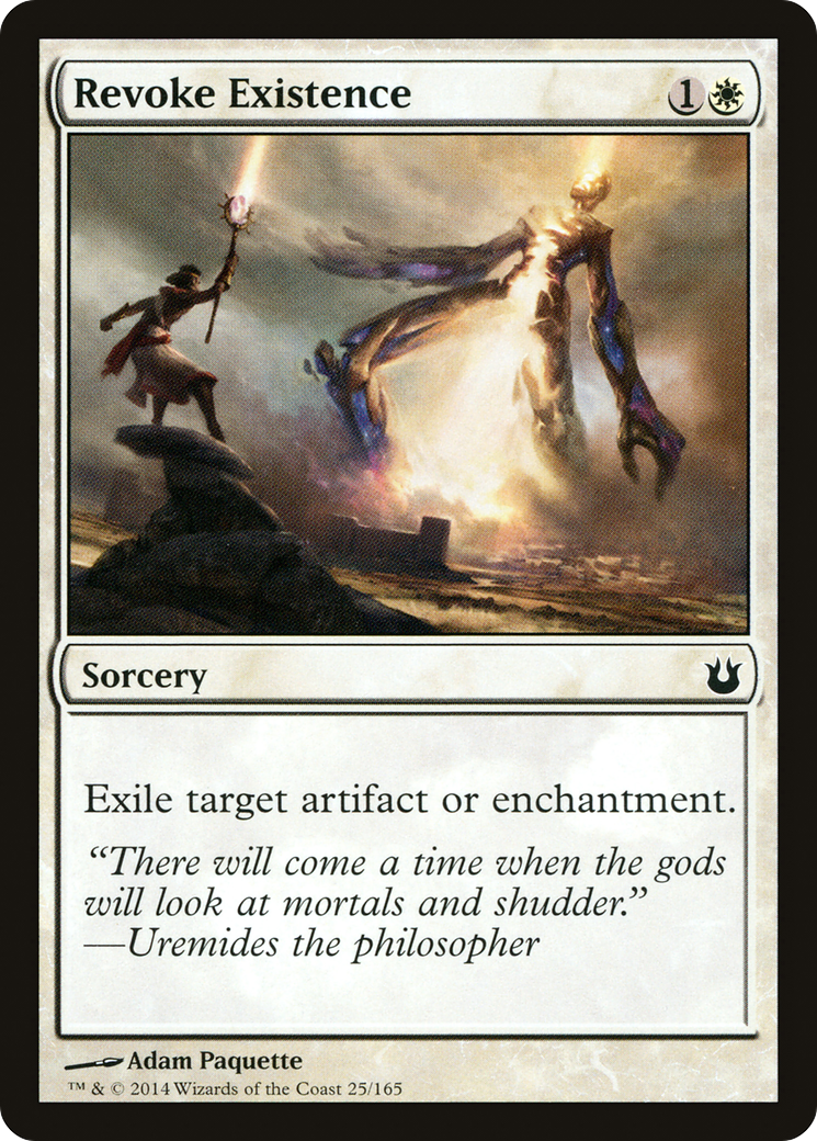 Revoke Existence (BNG-025) - Born of the Gods - Premium MTG Single from Wizards of the Coast - Just $0.25! Shop now at Game Crave Tournament Store