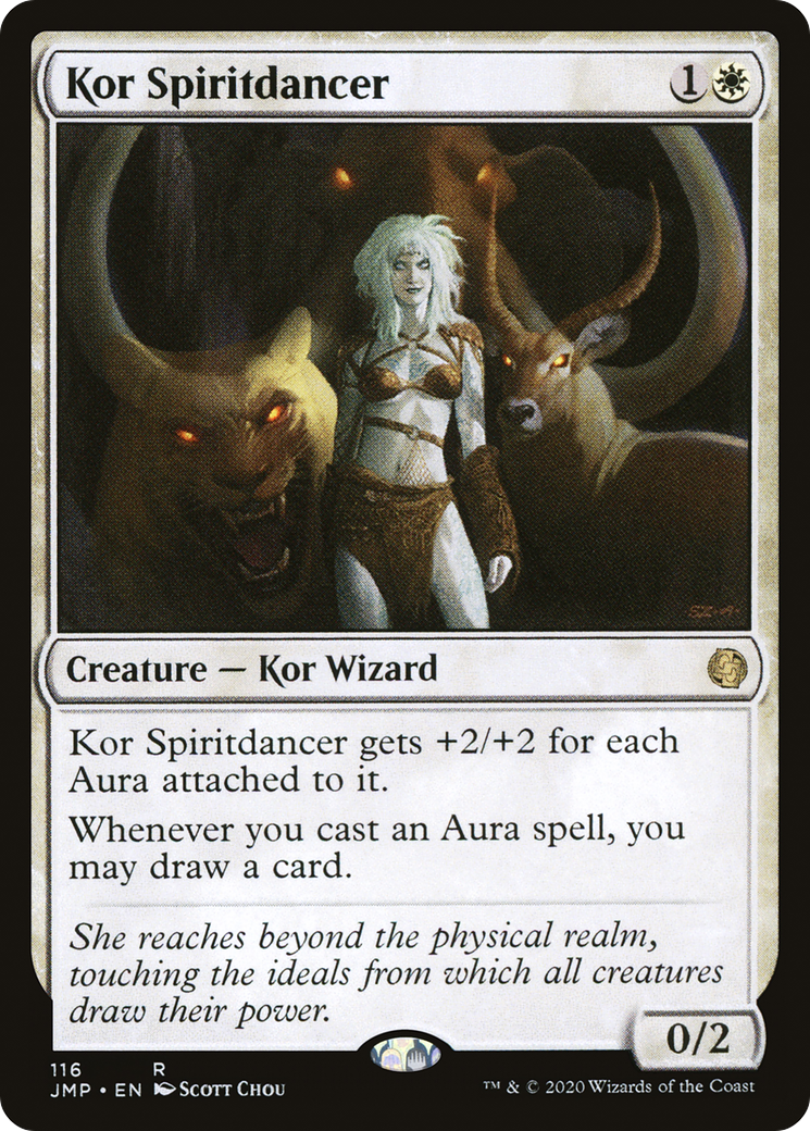 Kor Spiritdancer (JMP-116) - Jumpstart - Premium MTG Single from Wizards of the Coast - Just $0.55! Shop now at Game Crave Tournament Store