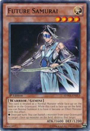Future Samurai (SDWA-EN013) - Structure Deck: Samurai Warlords 1st Edition - Premium Yugioh Single from Konami - Just $0.25! Shop now at Game Crave Tournament Store