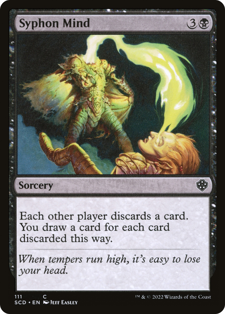 Syphon Mind (SCD-111) - Starter Commander Decks - Premium MTG Single from Wizards of the Coast - Just $0.33! Shop now at Game Crave Tournament Store
