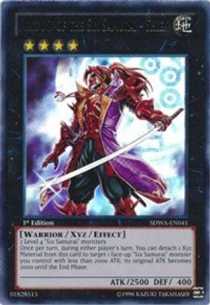 Shadow of the Six Samurai - Shien (SDWA-EN041) - Structure Deck: Samurai Warlords 1st Edition - Premium Yugioh Single from Konami - Just $0.26! Shop now at Game Crave Tournament Store