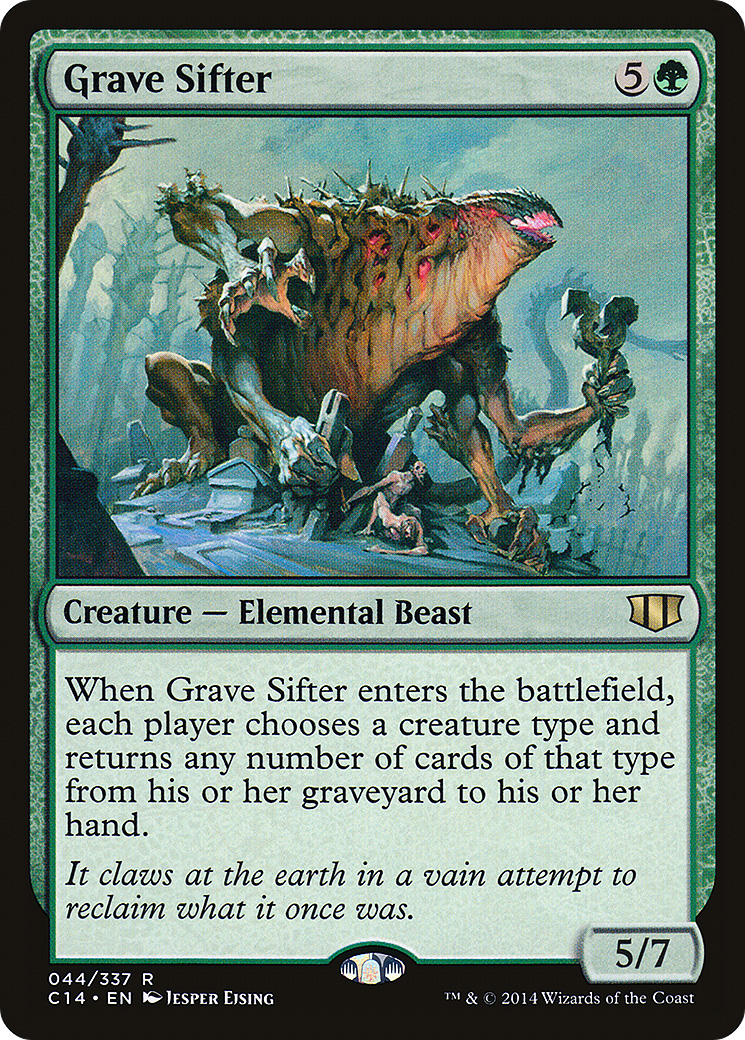 Grave Sifter (C14-044) - Commander 2014 - Premium MTG Single from Wizards of the Coast - Just $0.08! Shop now at Game Crave Tournament Store