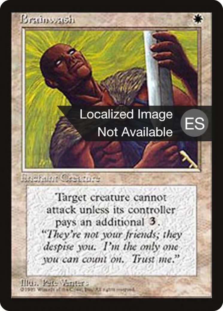 Brainwash (4BB-011) - Fourth Edition Foreign Black Border - Premium MTG Single from Wizards of the Coast - Just $1.96! Shop now at Game Crave Tournament Store