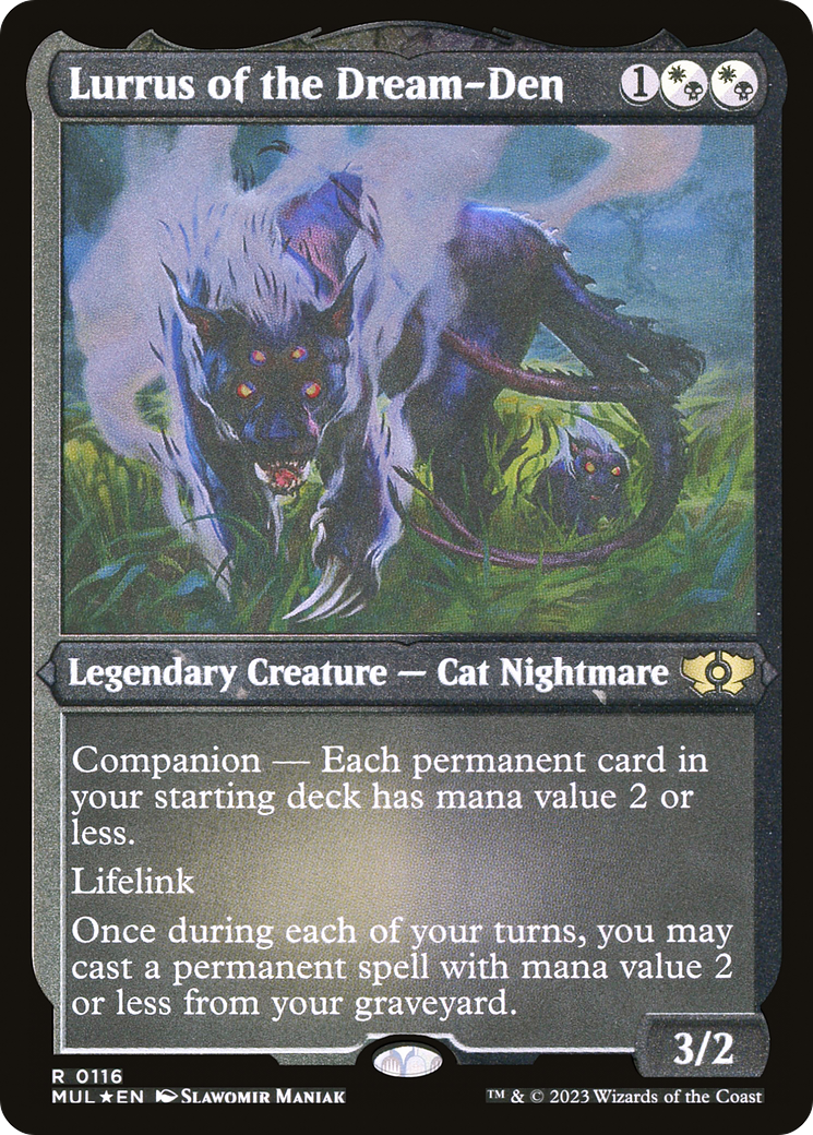 Lurrus of the Dream-Den (MUL-116) - Multiverse Legends: (companion) Etched Foil - Premium MTG Single from Wizards of the Coast - Just $2.37! Shop now at Game Crave Tournament Store