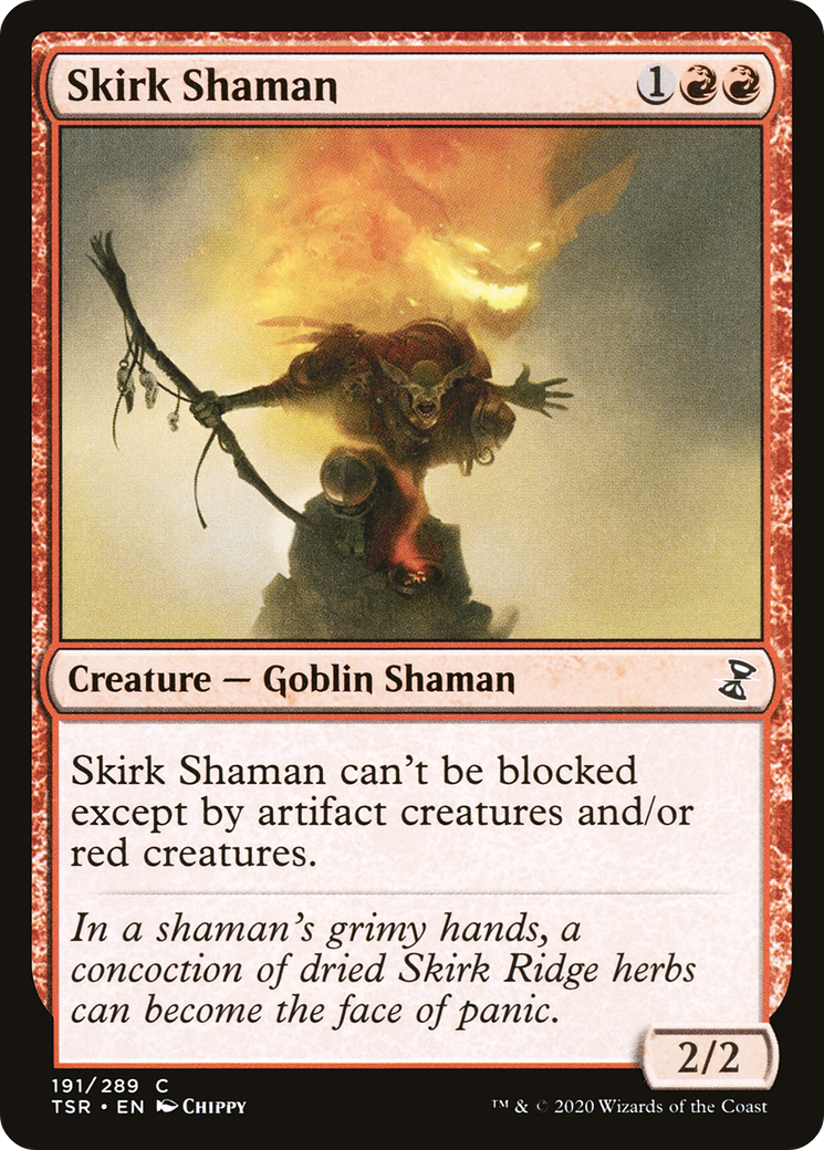 Skirk Shaman (TSR-191) - Time Spiral Remastered - Premium MTG Single from Wizards of the Coast - Just $0.25! Shop now at Game Crave Tournament Store