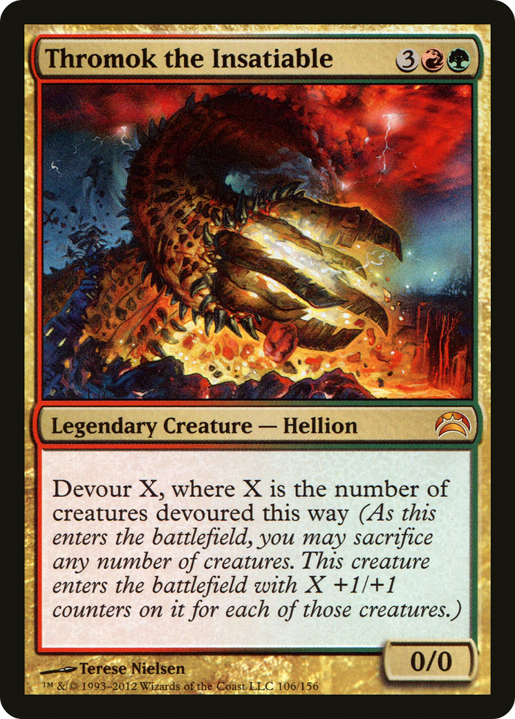 Thromok the Insatiable (PC2-106) - Planechase 2012 - Premium MTG Single from Wizards of the Coast - Just $0.46! Shop now at Game Crave Tournament Store
