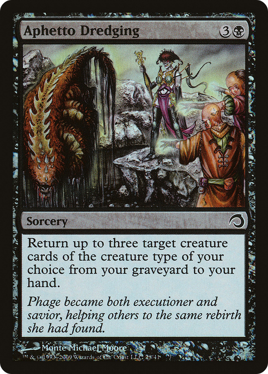 Aphetto Dredging (H09-028) - Premium Deck Series: Slivers Foil - Premium MTG Single from Wizards of the Coast - Just $0.09! Shop now at Game Crave Tournament Store