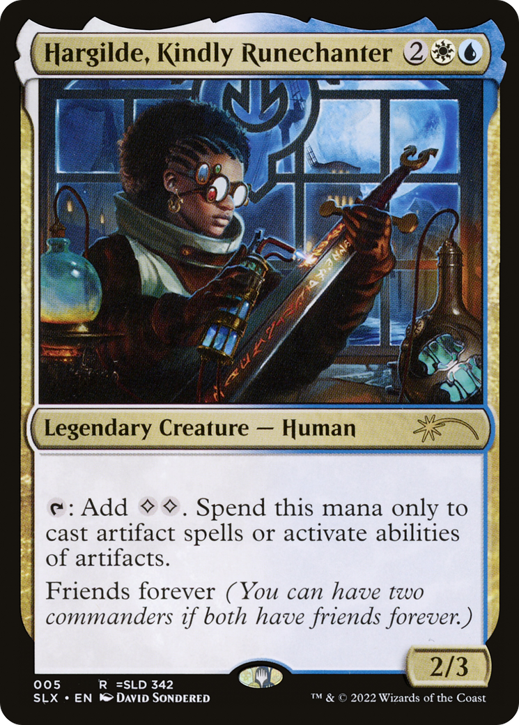 Hargilde, Kindly Runechanter (SLX-005) - Universes Within - Premium MTG Single from Wizards of the Coast - Just $0.08! Shop now at Game Crave Tournament Store
