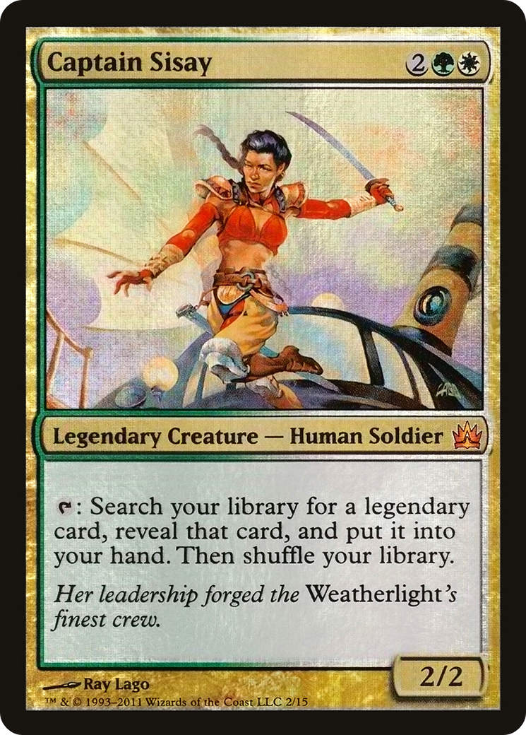 Captain Sisay (V11-002) - From the Vault: Legends Foil - Premium MTG Single from Wizards of the Coast - Just $15.48! Shop now at Game Crave Tournament Store