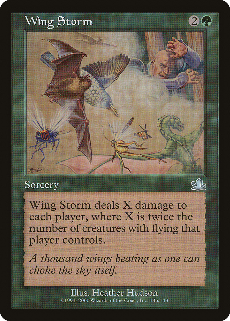 Wing Storm (PCY-135) - Prophecy - Premium MTG Single from Wizards of the Coast - Just $0.08! Shop now at Game Crave Tournament Store