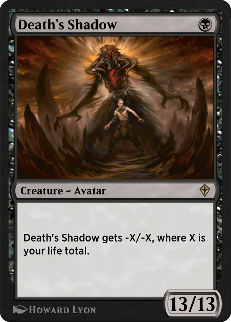 Death's Shadow (HA4-009) - Historic Anthology 4 - Premium MTG Single from Wizards of the Coast - Just $0! Shop now at Game Crave Tournament Store