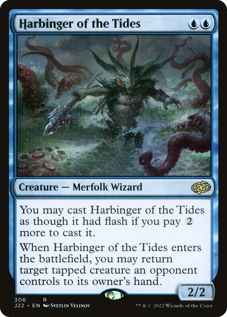 Harbinger of the Tides (J22-306) - Jumpstart 2022 - Premium MTG Single from Wizards of the Coast - Just $0.25! Shop now at Game Crave Tournament Store