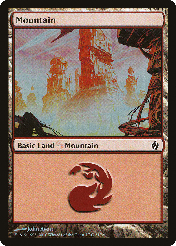 Mountain (PD2-031) - Premium Deck Series: Fire and Lightning Foil - Premium MTG Single from Wizards of the Coast - Just $0.08! Shop now at Game Crave Tournament Store
