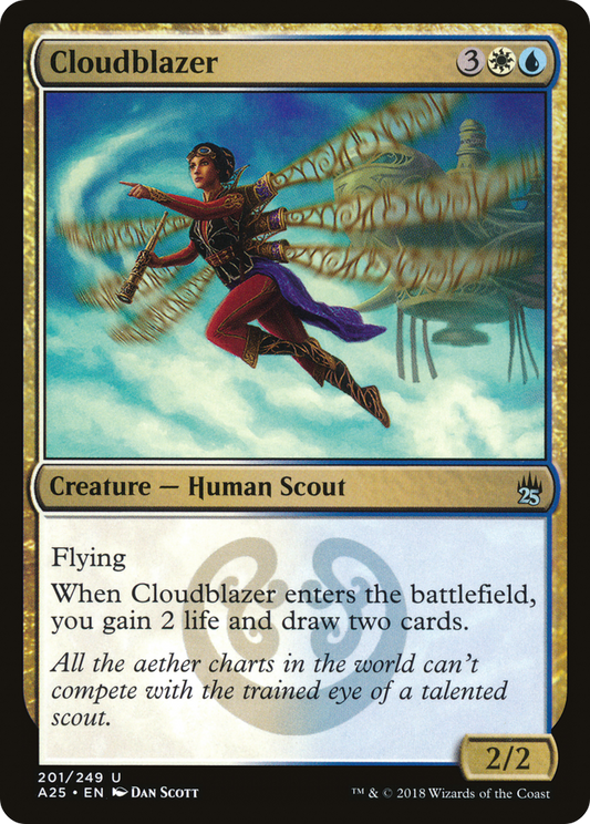 Cloudblazer (A25-201) - Masters 25 Foil - Premium MTG Single from Wizards of the Coast - Just $0.49! Shop now at Game Crave Tournament Store