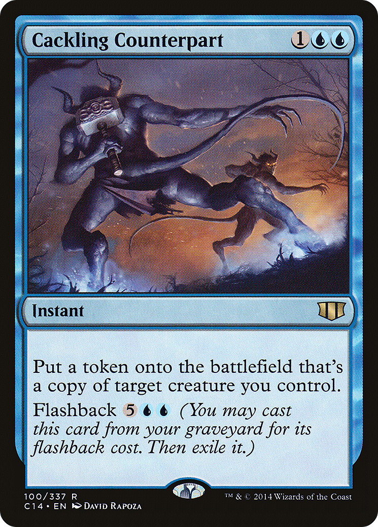 Cackling Counterpart (C14-100) - Commander 2014 - Premium MTG Single from Wizards of the Coast - Just $0.11! Shop now at Game Crave Tournament Store