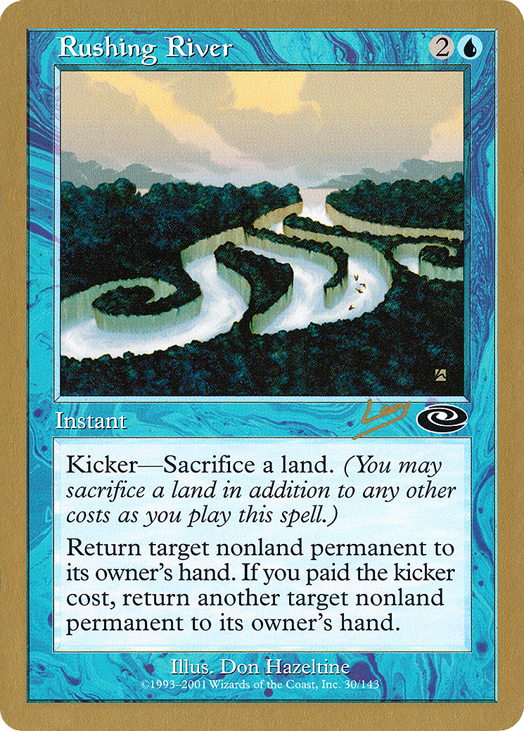 Rushing River (WC02-RL30) - World Championship Decks 2002 - Premium MTG Single from Wizards of the Coast - Just $0.24! Shop now at Game Crave Tournament Store