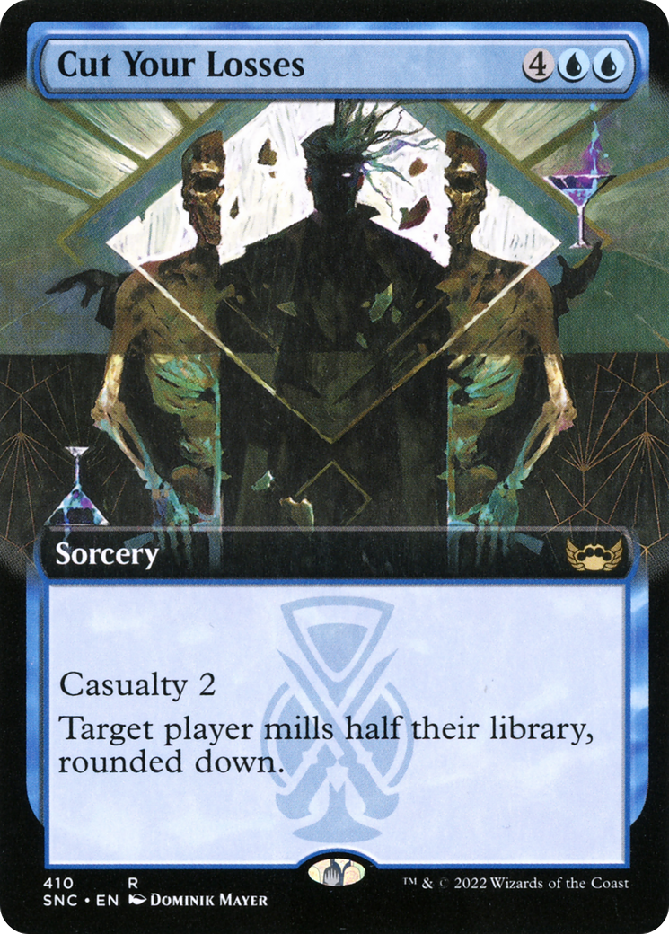 Cut Your Losses (SNC-410) - Streets of New Capenna: (Extended Art) - Premium MTG Single from Wizards of the Coast - Just $0.17! Shop now at Game Crave Tournament Store