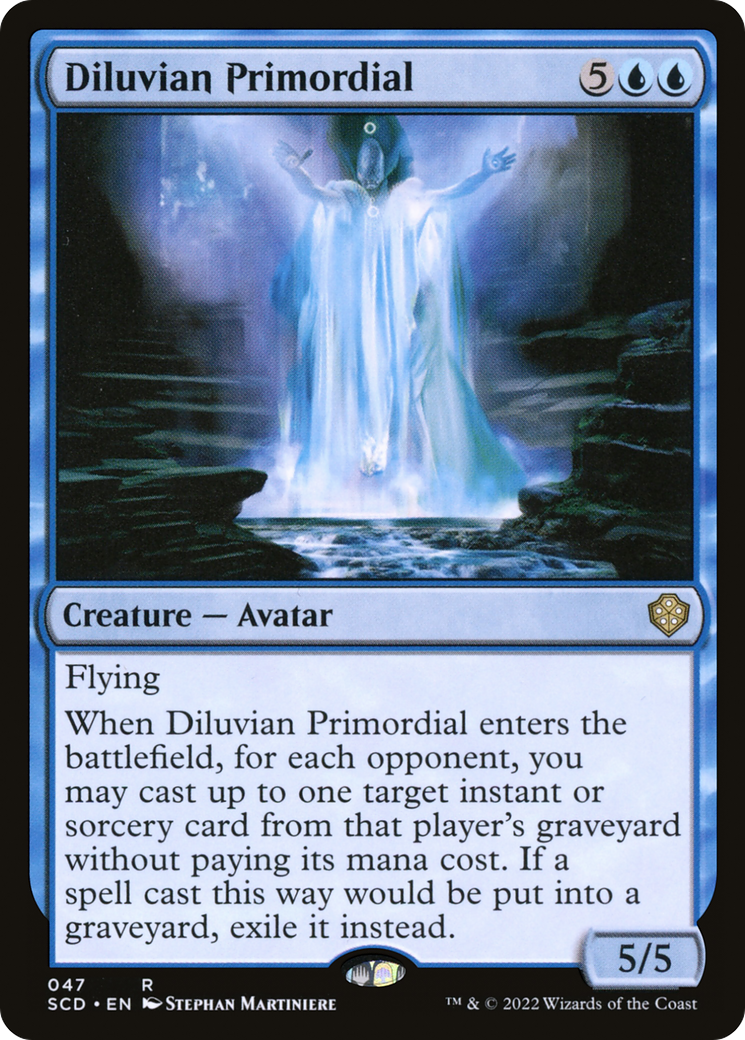 Diluvian Primordial (SCD-047) - Starter Commander Decks - Premium MTG Single from Wizards of the Coast - Just $0.25! Shop now at Game Crave Tournament Store