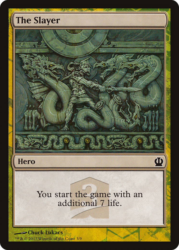The Slayer (THP1-003) - Theros Hero's Path - Premium MTG Single from Wizards of the Coast - Just $0.08! Shop now at Game Crave Tournament Store