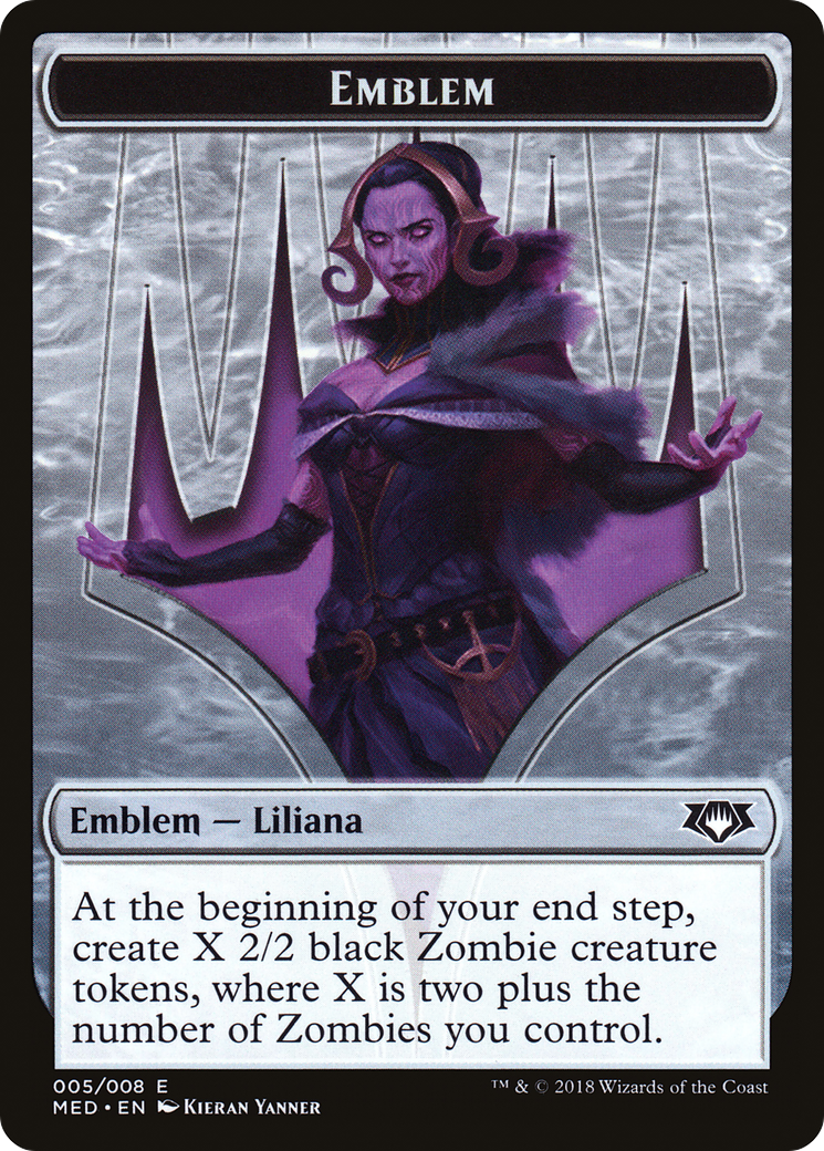 Liliana, the Last Hope Emblem (TMED-0G5) - Mythic Edition Tokens - Premium MTG Single from Wizards of the Coast - Just $1.77! Shop now at Game Crave Tournament Store