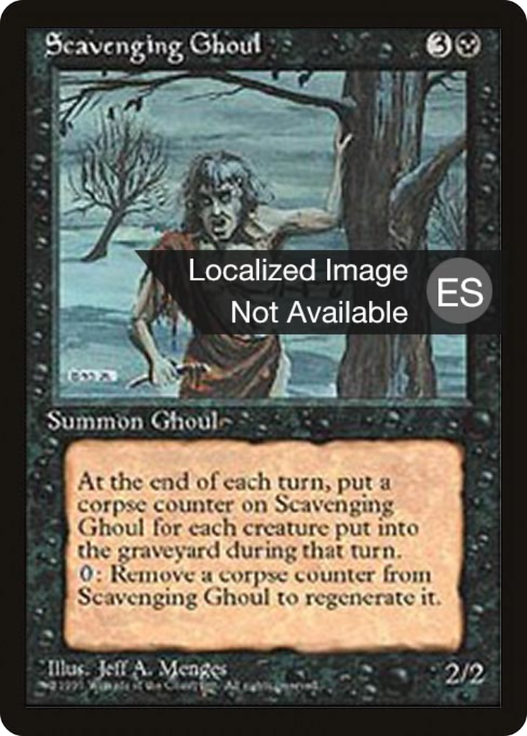 Scavenging Ghoul (4BB-159) - Fourth Edition Foreign Black Border - Premium MTG Single from Wizards of the Coast - Just $0.40! Shop now at Game Crave Tournament Store
