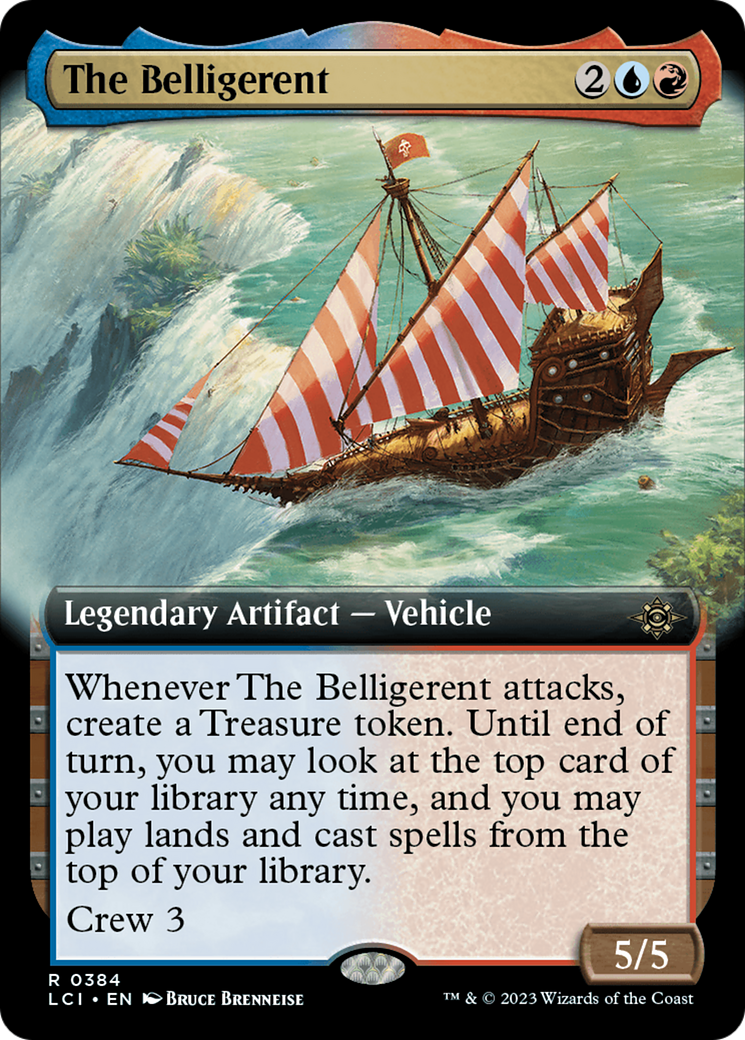 The Belligerent (LCI-384) - The Lost Caverns of Ixalan: (Extended Art) - Premium MTG Single from Wizards of the Coast - Just $0.31! Shop now at Game Crave Tournament Store