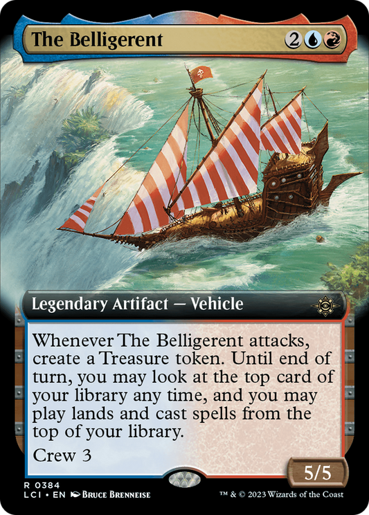 The Belligerent (LCI-384) - The Lost Caverns of Ixalan: (Extended Art) - Premium MTG Single from Wizards of the Coast - Just $0.31! Shop now at Game Crave Tournament Store
