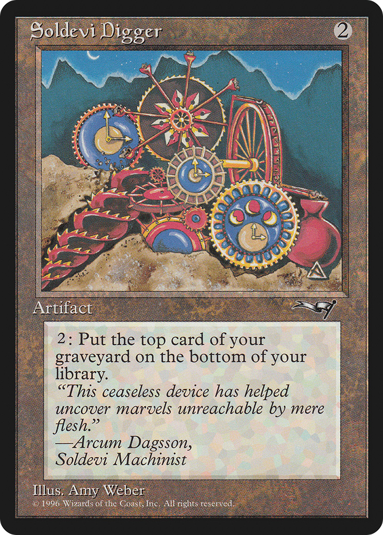 Soldevi Digger (ALL-131) - Alliances - Premium MTG Single from Wizards of the Coast - Just $2.08! Shop now at Game Crave Tournament Store