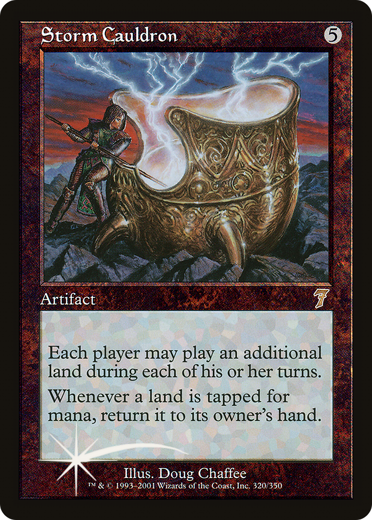 Storm Cauldron (7ED-320★) - Seventh Edition Foil - Premium MTG Single from Wizards of the Coast - Just $29.92! Shop now at Game Crave Tournament Store