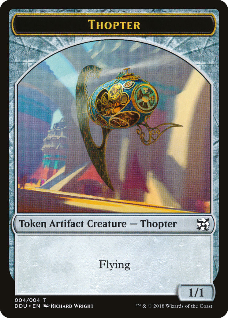 Thopter (TDDU-004) - Duel Decks: Elves vs. Inventors Tokens - Premium MTG Single from Wizards of the Coast - Just $0.08! Shop now at Game Crave Tournament Store